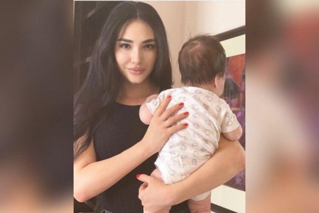 Зарина Низомиддинова опубликовала фото сына с супругом