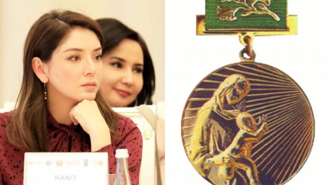 Актриса Рано Шодиева награждена государственным орденом