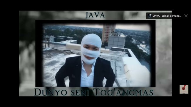 Клип на песню «Дунё сени тоғангмас» был удален с Youtube за нарушения авторских прав