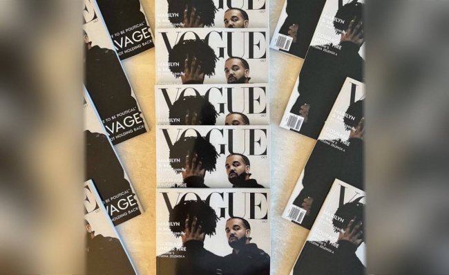 Vogue подал в суд на Drake и 21 Savage за фейковую обложку журнала