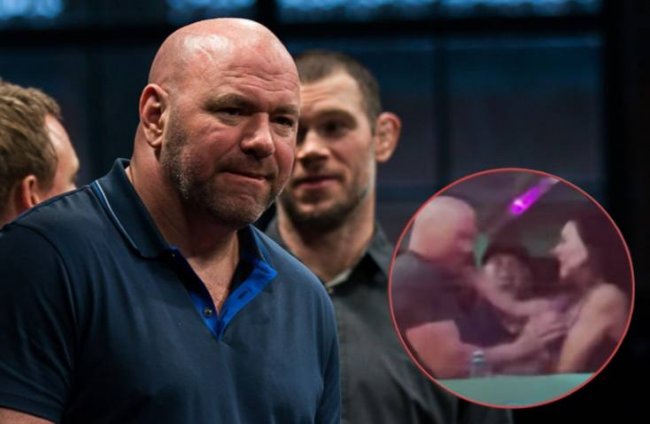 Видео: Президент UFC Дана Уайт ударил супругу в ночном клубе