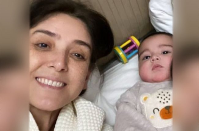 Узбекская актриса Рано Шодиева поделилась милым фото с внуком