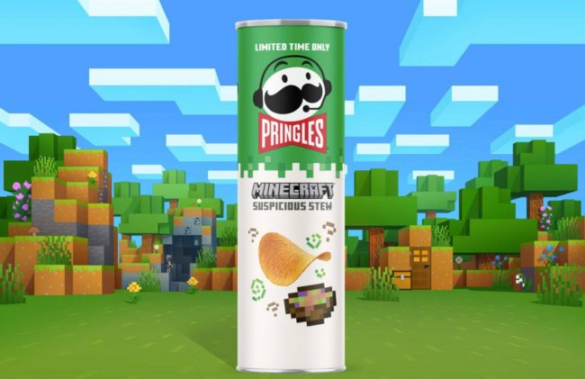 Pringles выпустили новый вкус «подозрительного рагу» из Minecraft