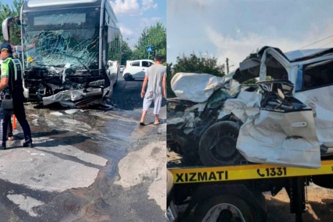 В Ташкенте произошло страшное ДТП с участием электробуса, есть погибший