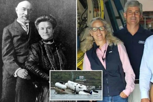 Жена пилота пропавшего батискафа оказалась родственницей пары, погибшей на «Титанике»
