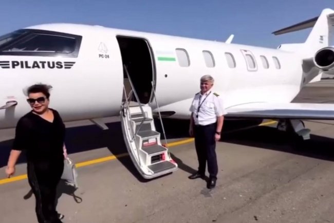 Видео: Узбекская певица Юлдуз Усманова прокомментировала слухи о покупке личного самолёта