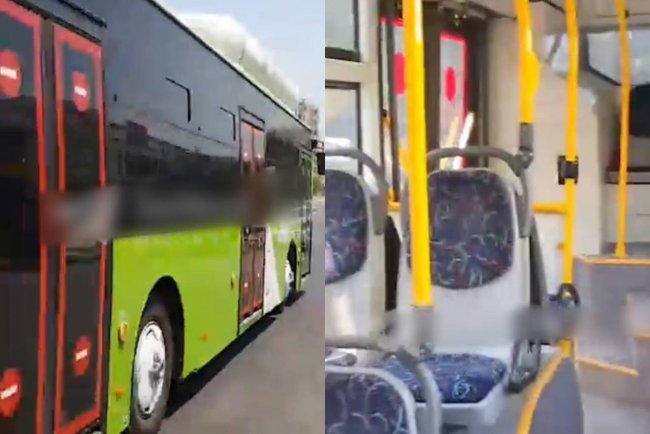 Видео: В Ташкенте появились автобусы с тонировкой