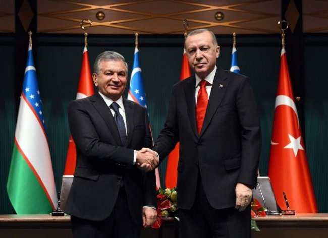 Президенты Узбекистана и Турции обсудили актуальные вопросы многопланового сотрудничества