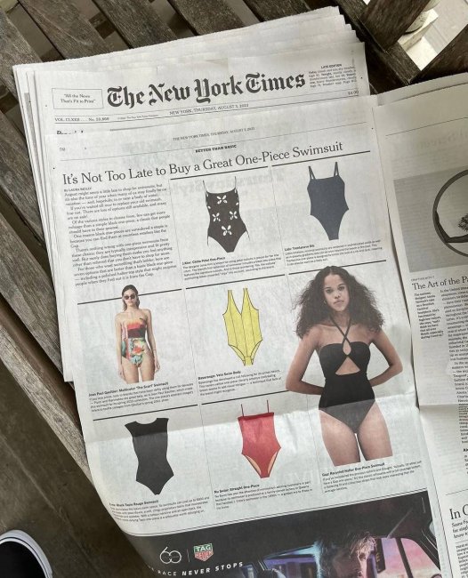 The New York Times написал о купальниках дизайнера родом из Ташкента — J.Kim