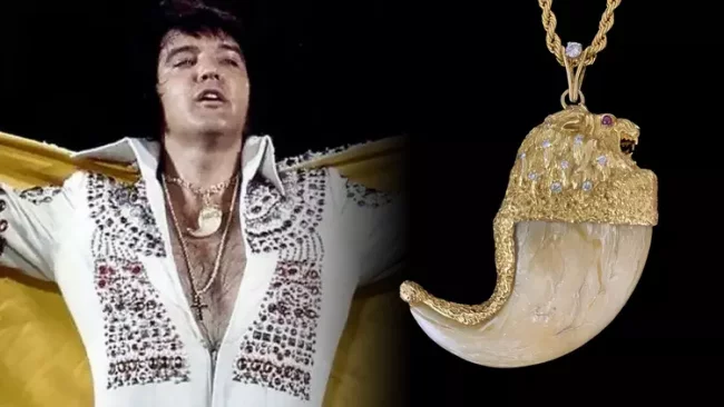 Ожерелье Элвиса Пресли выставлено на аукцион за $500 тыс