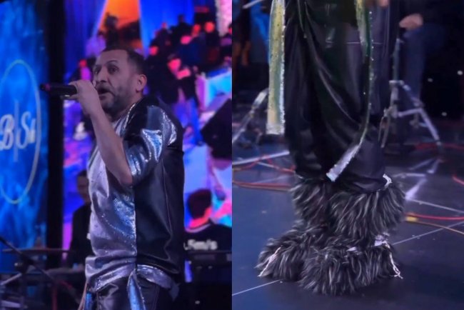 Узбекский исполнитель Джахонгир Отажонов удивил поклонников своей обувью для выступления — видео