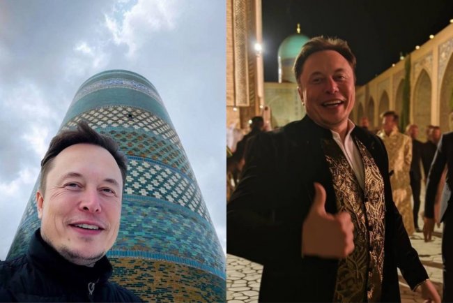 Илон Маск «побывал» в Узбекистане