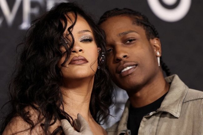 A$AP Rocky намекнул на имя их будущего ребенка с Рианной