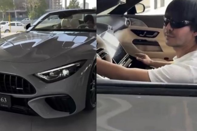 Артист Хамдам Собиров приобрёл себе новую машину