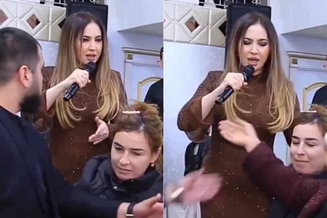 Пользователи осудили женщину, которая пыталась забрать микрофон у Севинч Муминовой