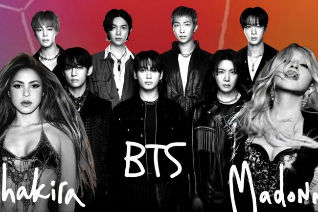 Мадонна, Шакира и группа BTS выступят на финале ЧМ-2026
