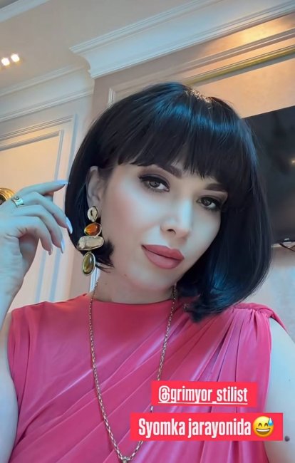 Узбекская актриса Барчин Гафурова сменила имидж