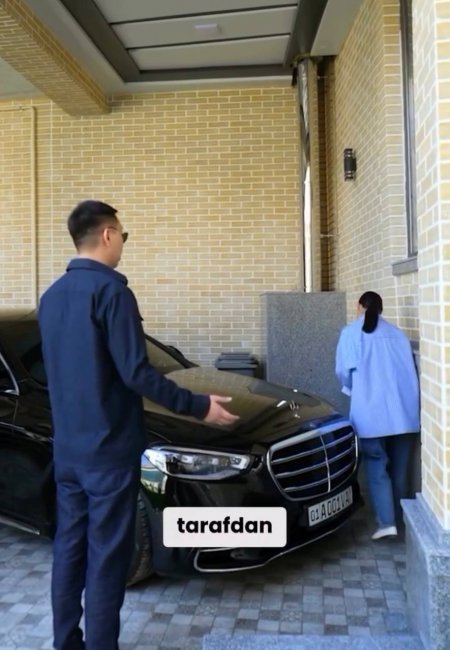 Узбекская певица Муниса Ризаева показала автомобиль, подаренный ее сыну